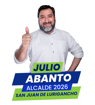 Julio Abanto abanto alcalde candidato en San Juan de Lurigancho